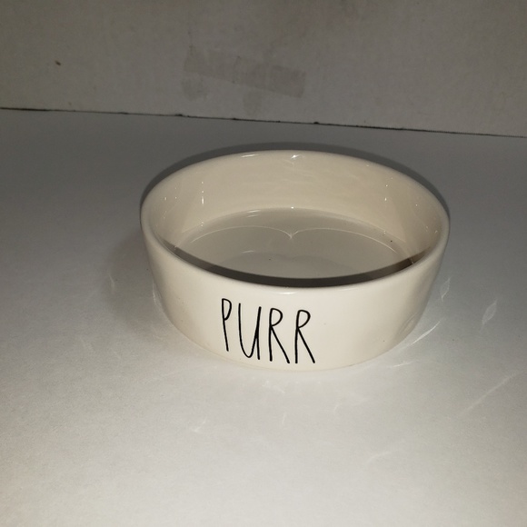 Rae Dunn Other - Rae Dunn PURR Pet Cat Bowl NEW